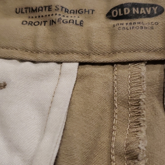 Old Navy men jeans 30x32 cream color - Picture 4 of 6
